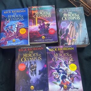 The Heroes of Olympus Book Set 1-5